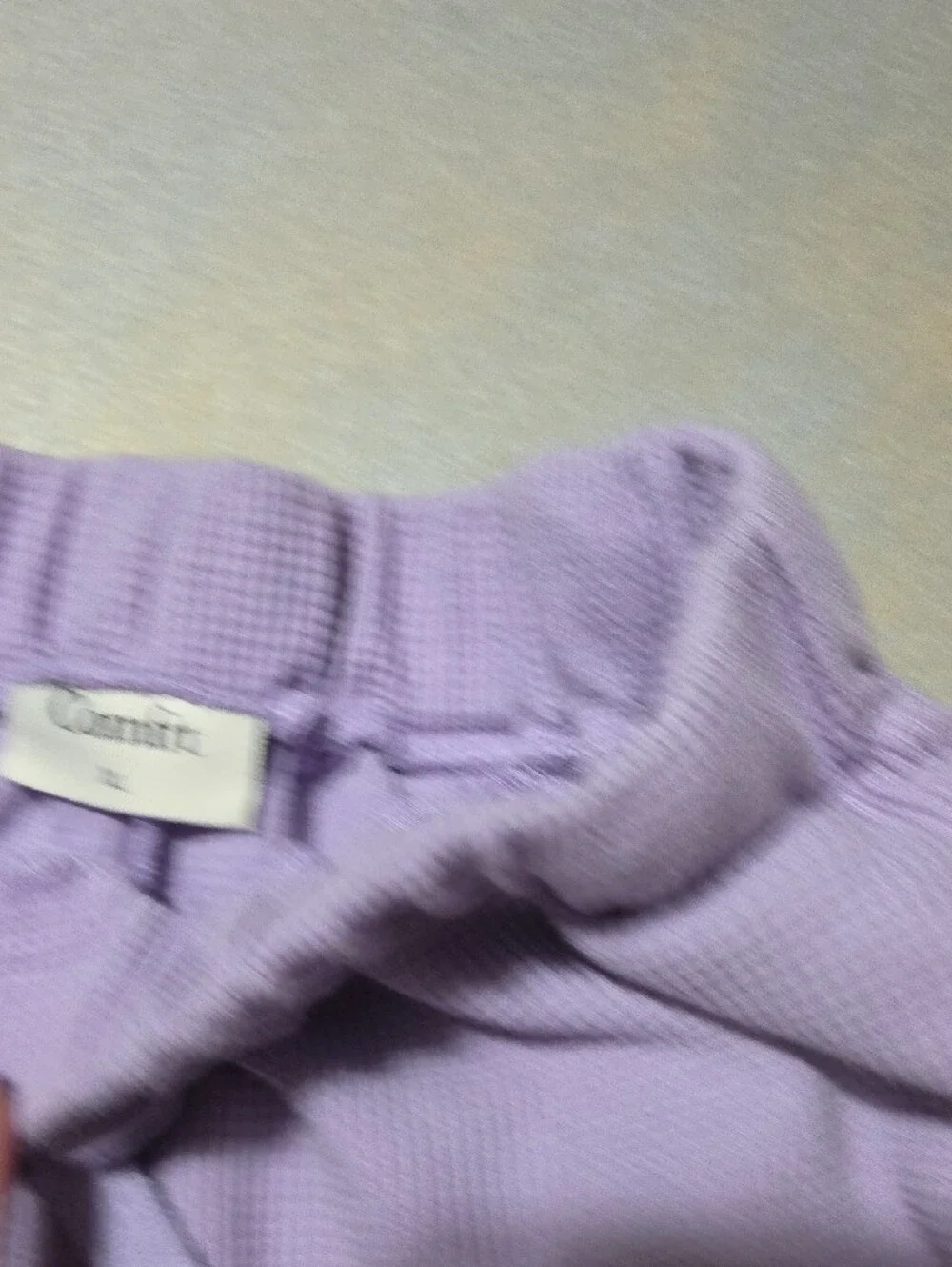 Kids Lilac Waffle-Knit Pajama Set – Cozy Matching Sleepwear. OR WOMEN XS